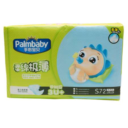 Подгузники Palmbaby S (4-8 кг) 72 шт.