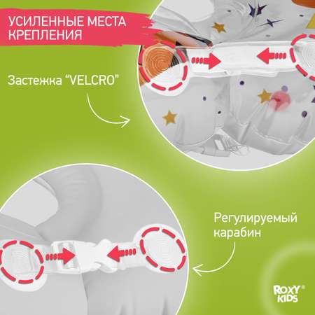 Круг для купания ROXY-KIDS надувной на шею для малышей Flipper Футболист