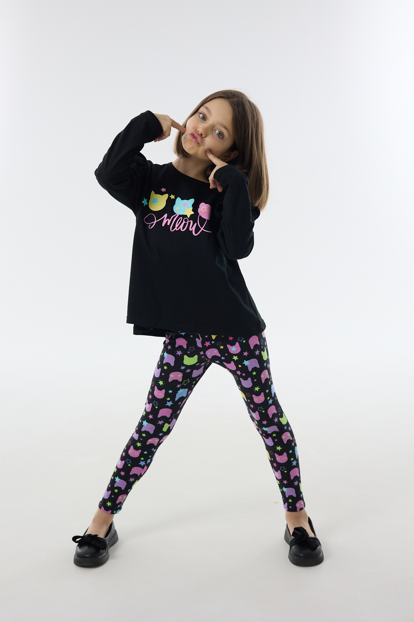 Костюм YAXX 021--Костюм киска/черный (К+Л) - фото 9