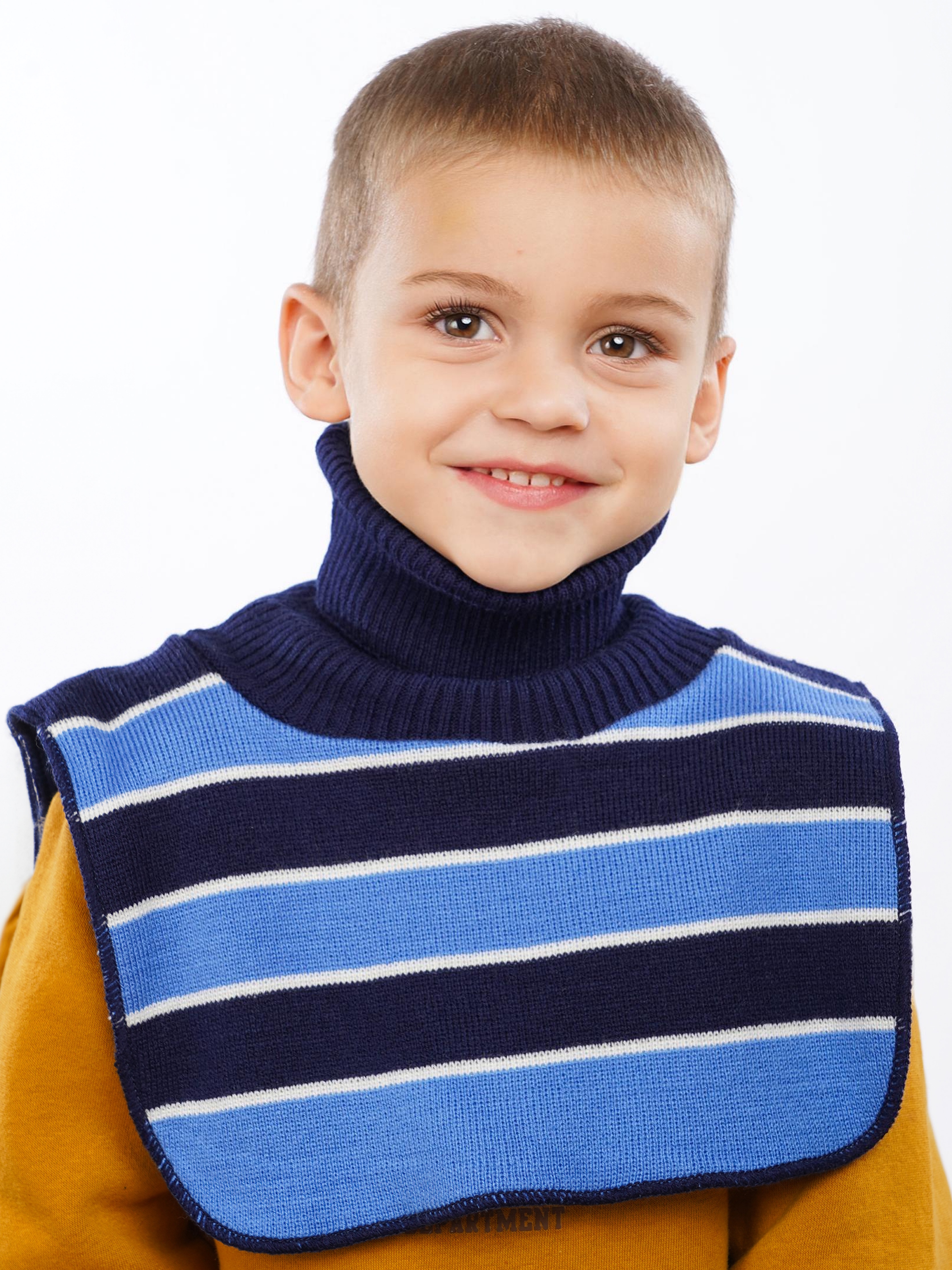 Манишка ПриКиндер MM3-2132 Синий - фото 1