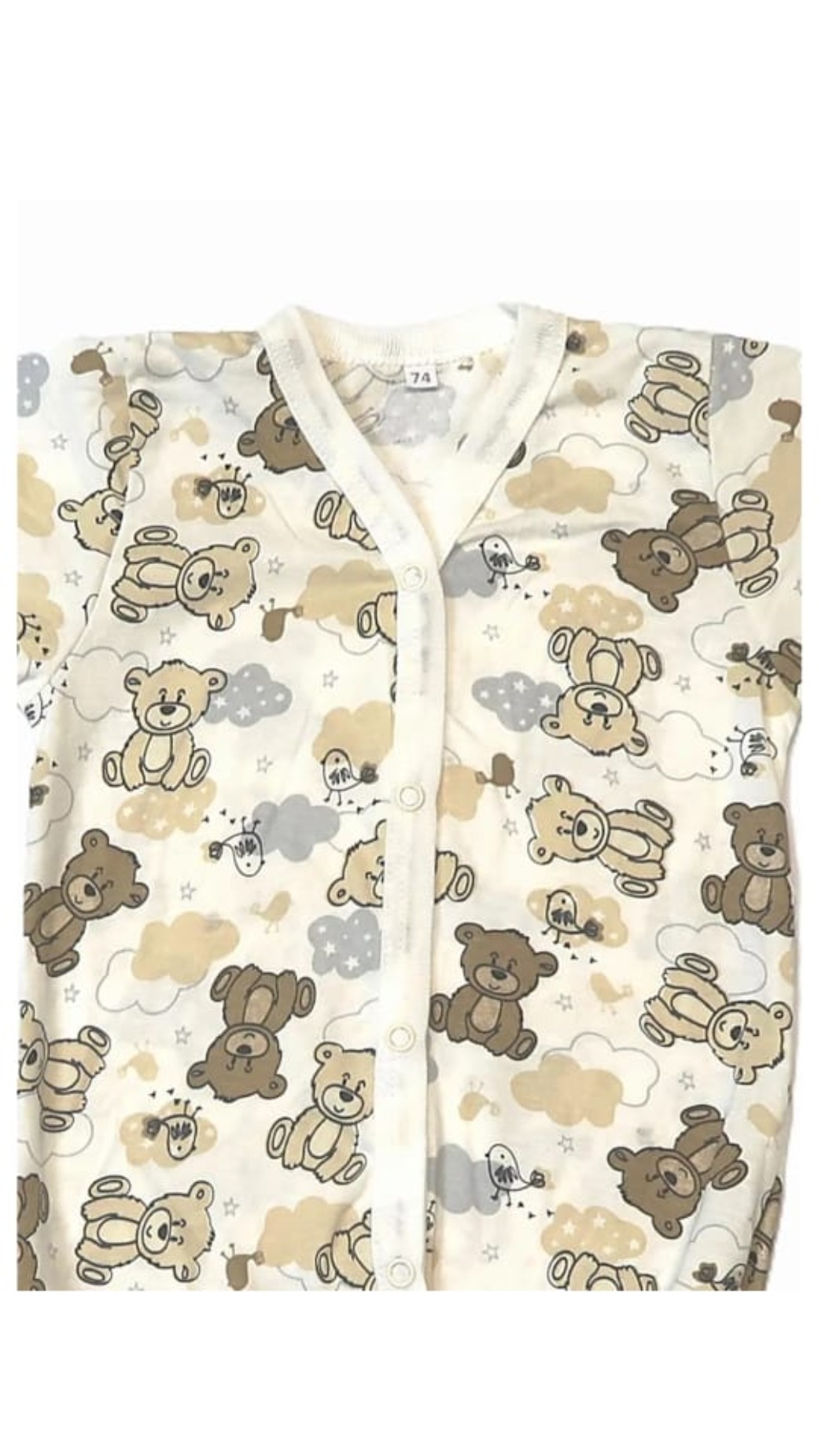 Боди 2 шт Рекантино 2п158-11 Молочный - фото 9