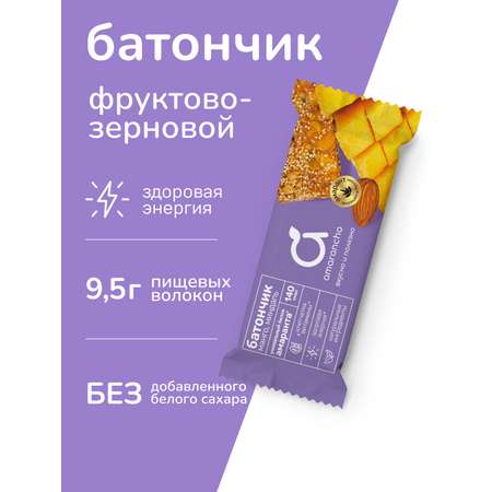 Батончик Amarancho фруктово-зерновой