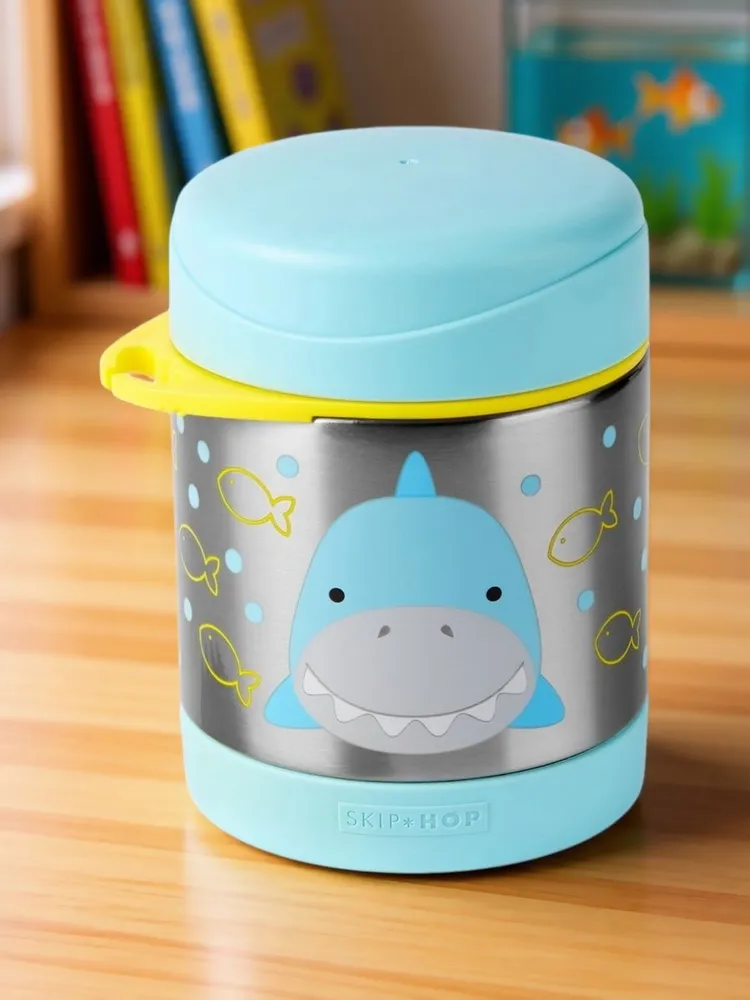 Термос Skip Hop со столовым прибором Акула Симон - фото 2