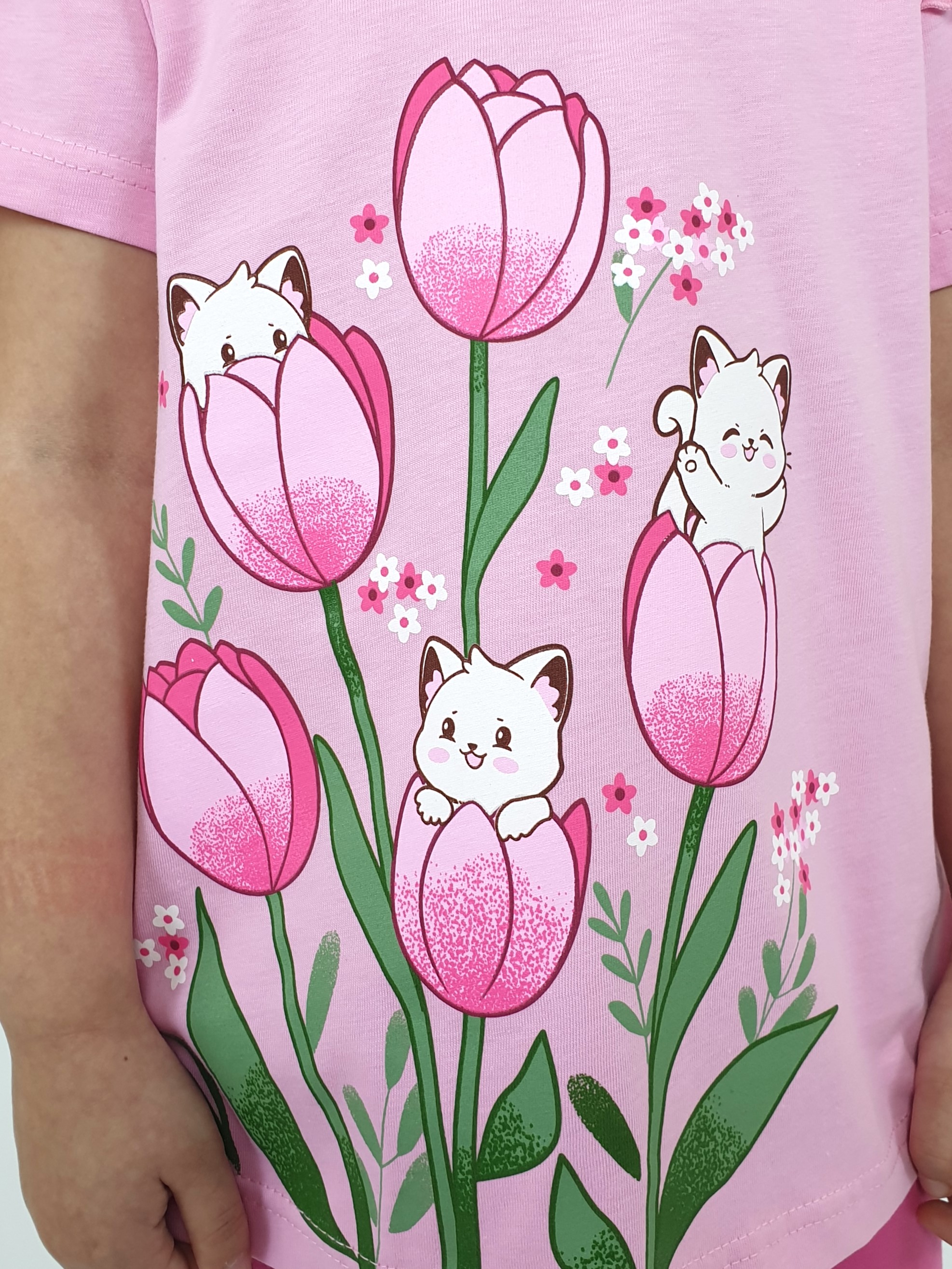 Футболка и леггинсы Luneva 02-154-1. - фото 10