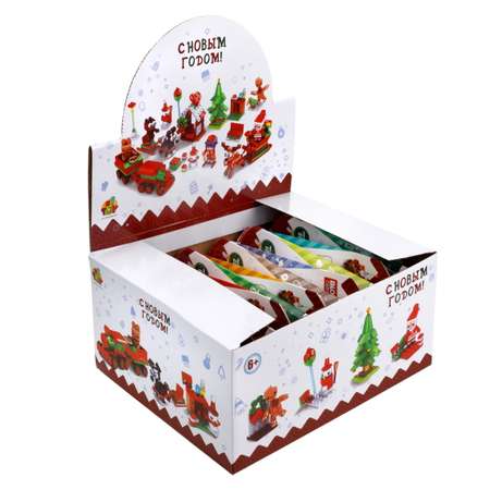 Конструктор 1TOY Blockformers Новый год блочный