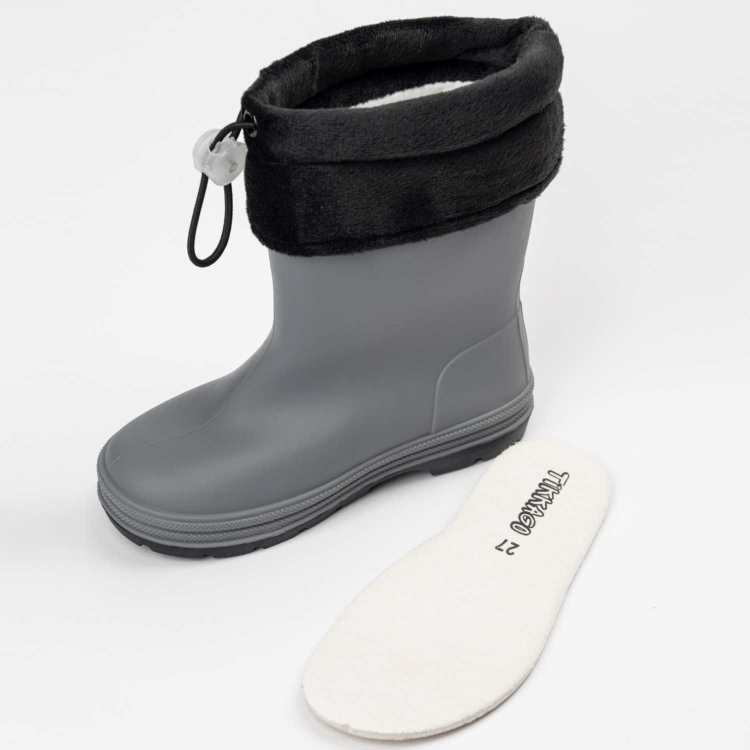 Резиновые сапоги TikkaGo 7B05_2025-05_grey-black - фото 10