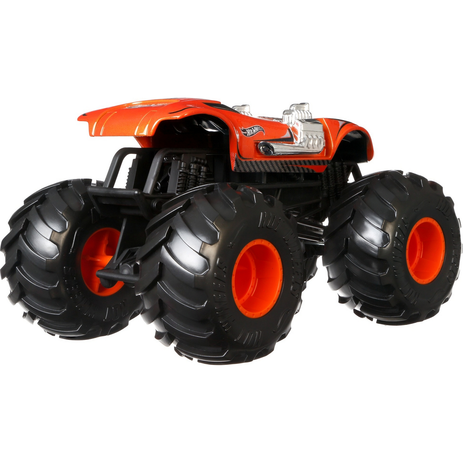 Автомобиль Hot Wheels Monster Tracks 1:24 FYJ83/GJG70 - фото 3