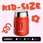 Термос для еды Jerrycan 700 мл Bobber красный