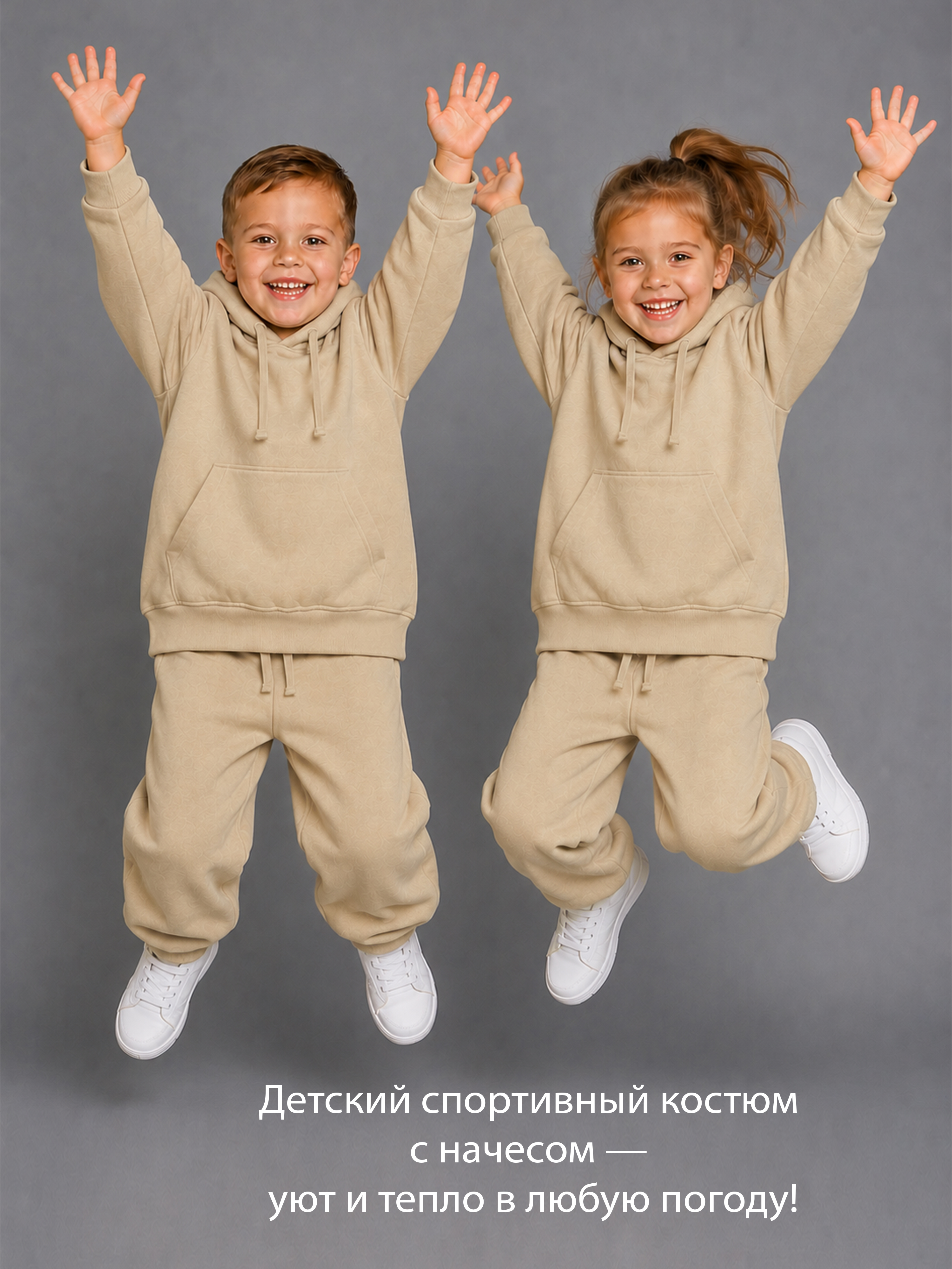 Костюм ME WE KU226-T701-225_Бежевый - фото 3