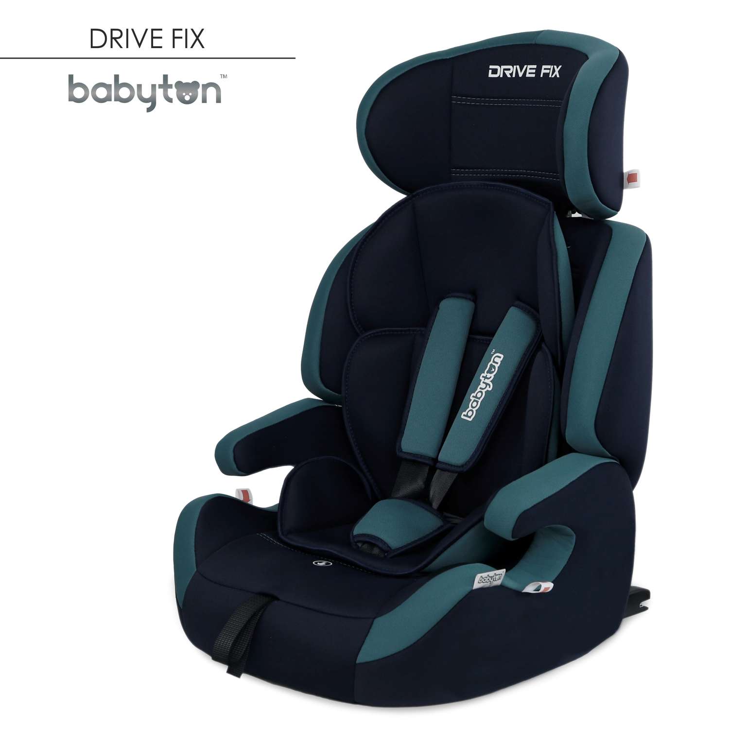Автокресло Babyton Drive Fix Indigo-Aqua Isofix 1/2/3 (9-36 кг) - фото 25