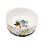 Миска для животных Triol Волк керамическая на резинке 0.45л