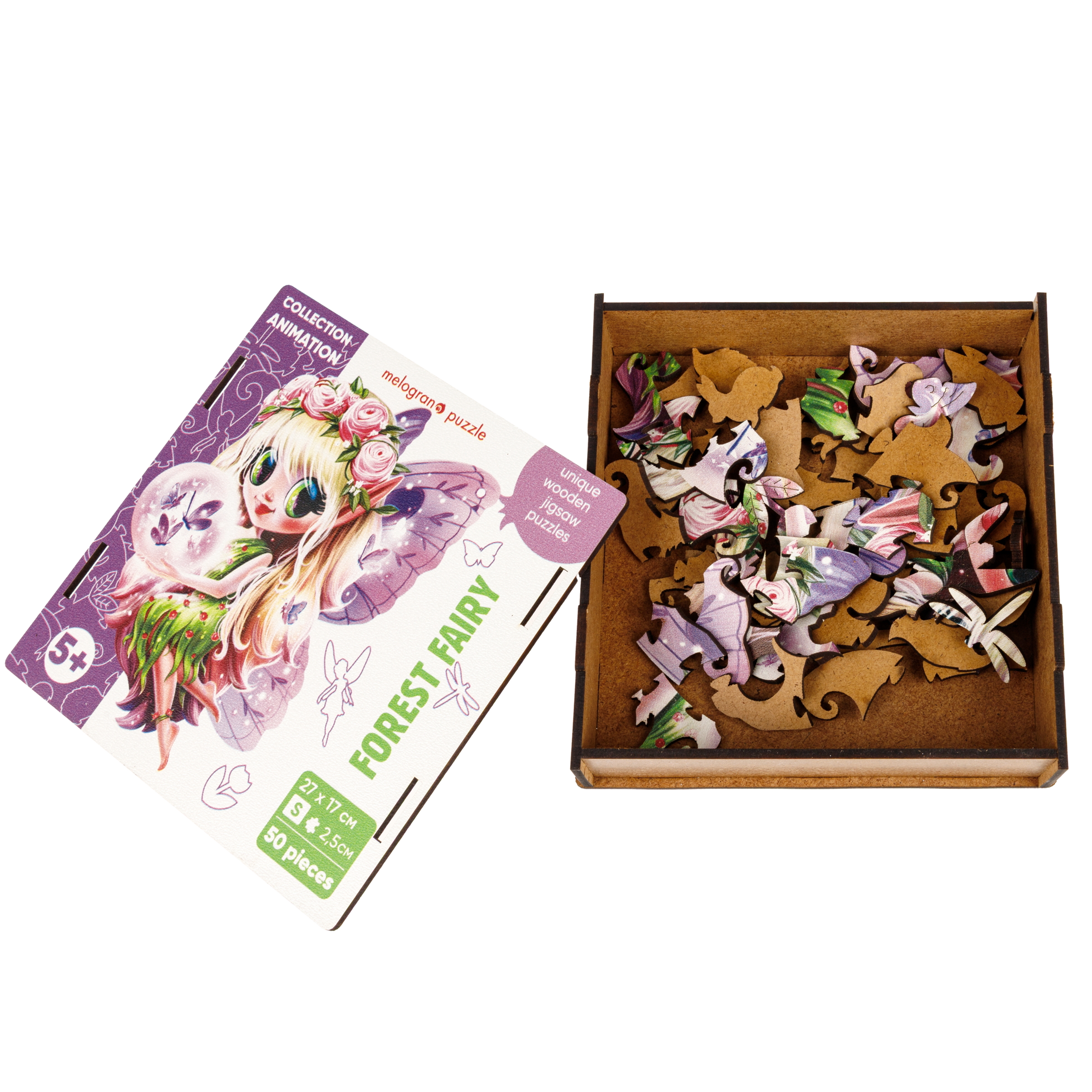 Пазл Melograno puzzle деревянный - фото 4