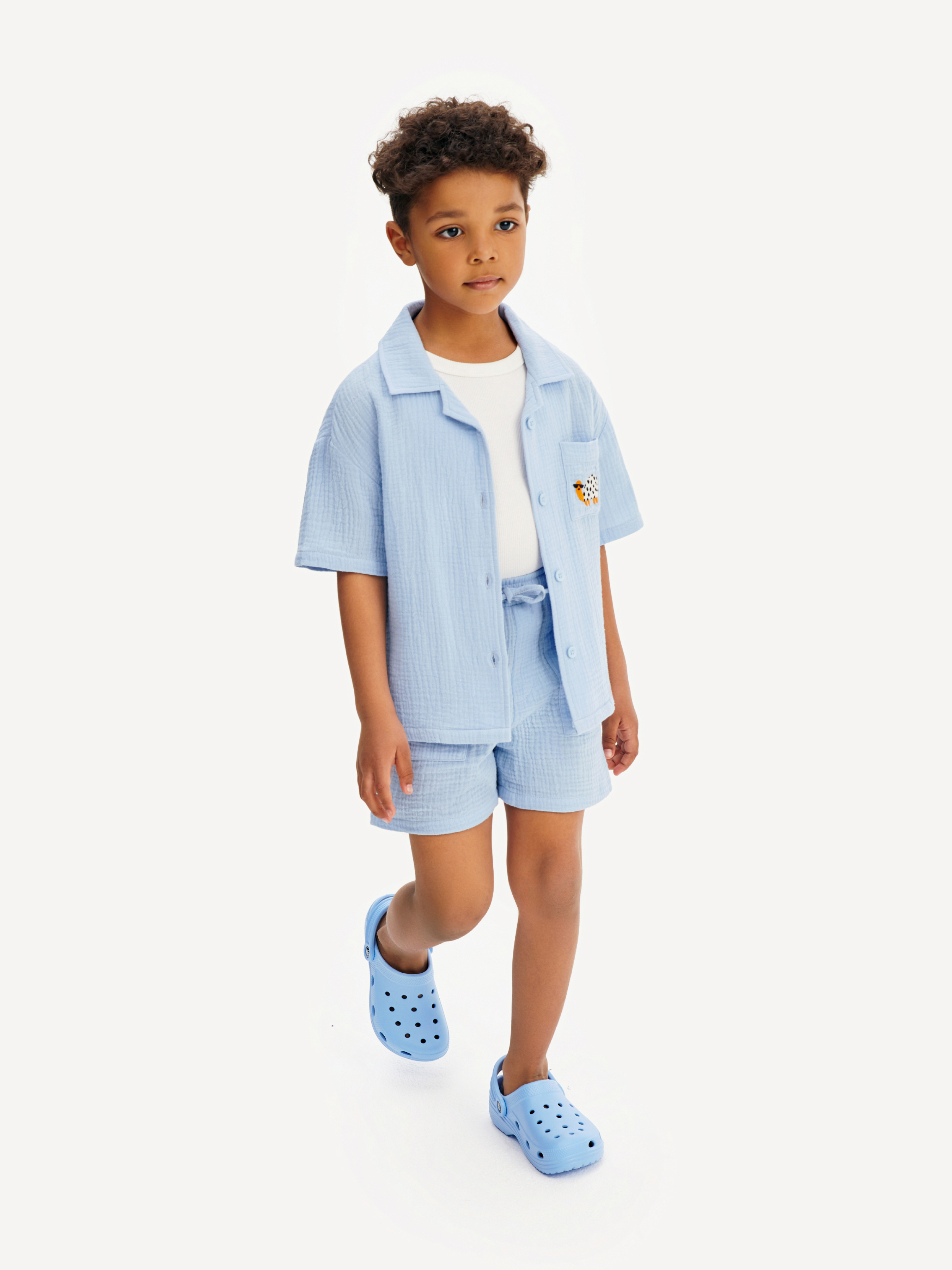 Рубашка Junion 904978.TSHR0019-Light-blue-2 - фото 3