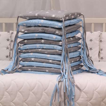 Бортики в кроватку Body Pillow 12 штук