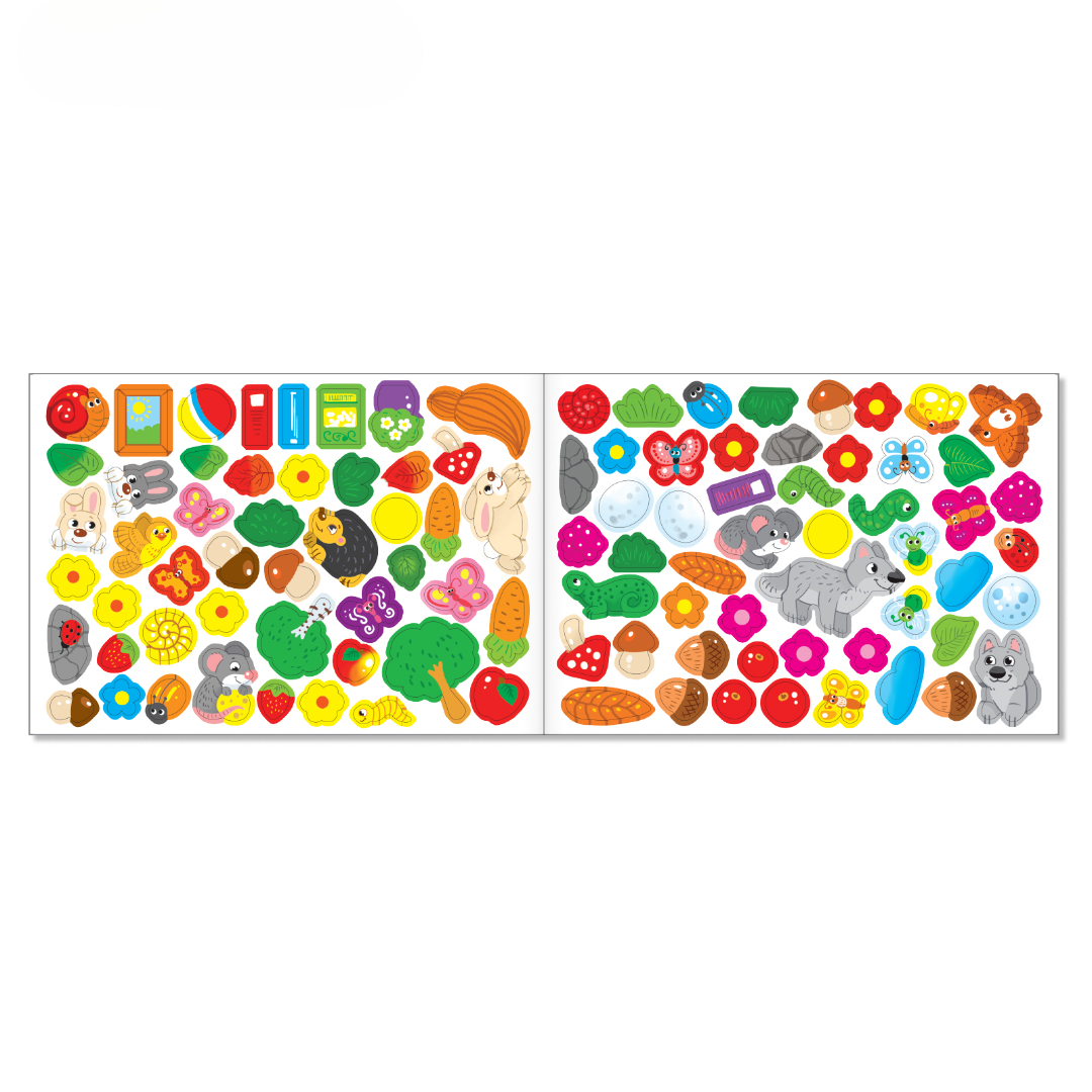 Книжное комплектное издание Буква-ленд с наклейками Развиваем интеллект 4 шт по 16 стр - фото 5