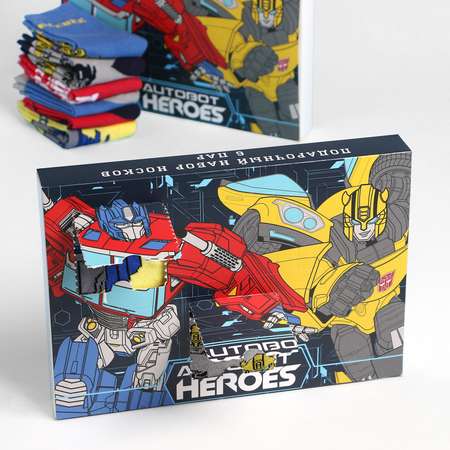 Носки 6 пар Transformers
