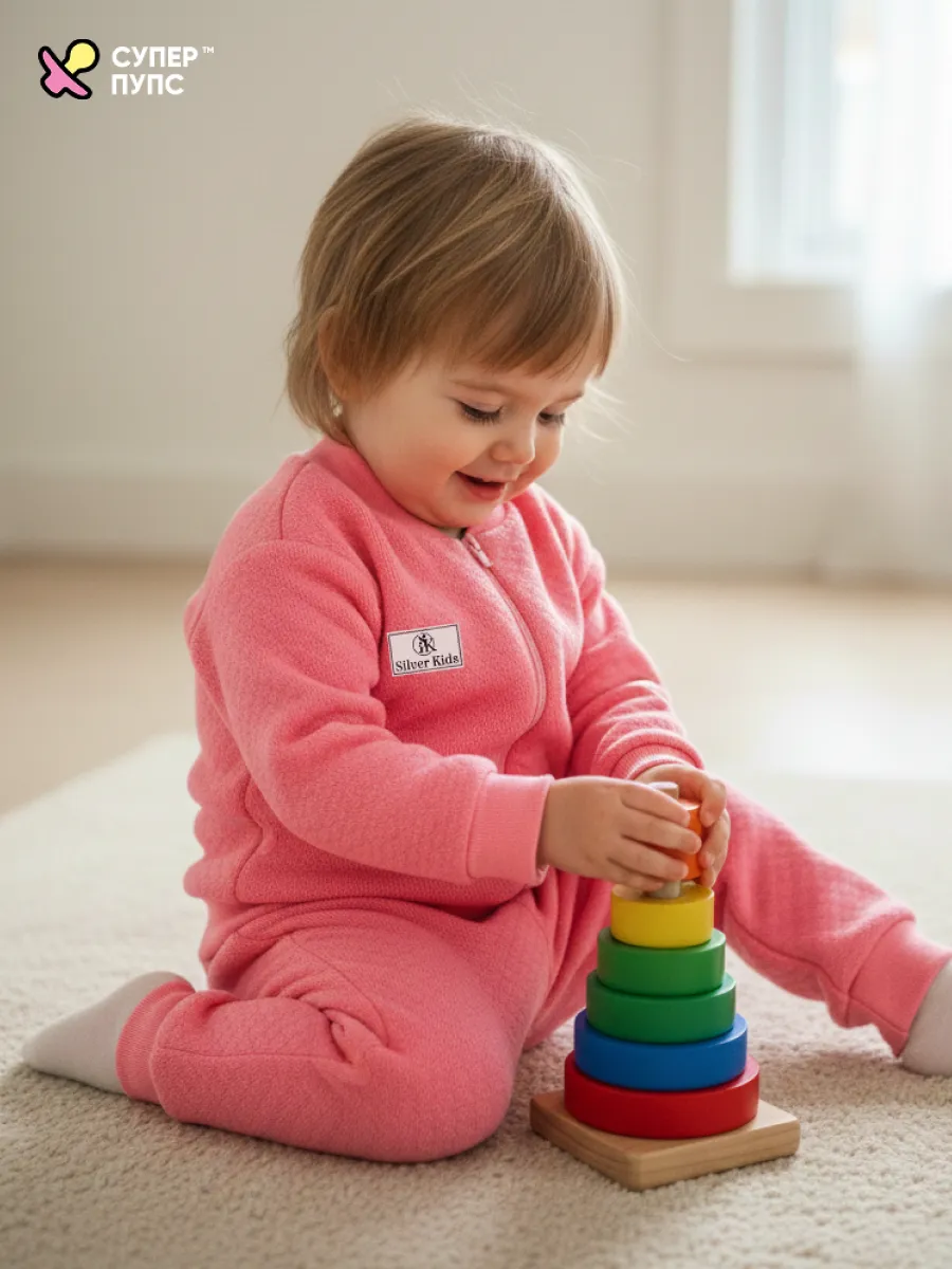 Костюм Супер Пупс Мод4н/розовый - фото 8