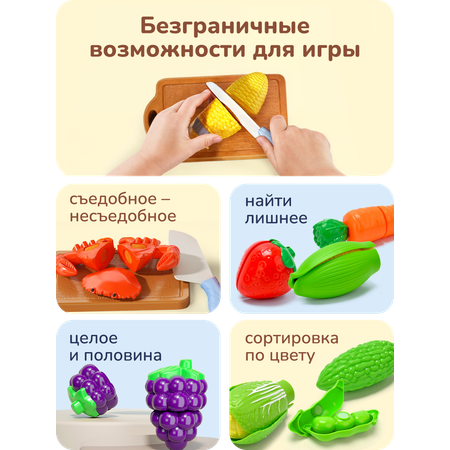 Игрушка Play okay продукты 32 предм.