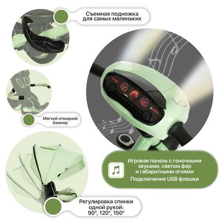 Трехколесный велосипед Nuovita 12 дюймов