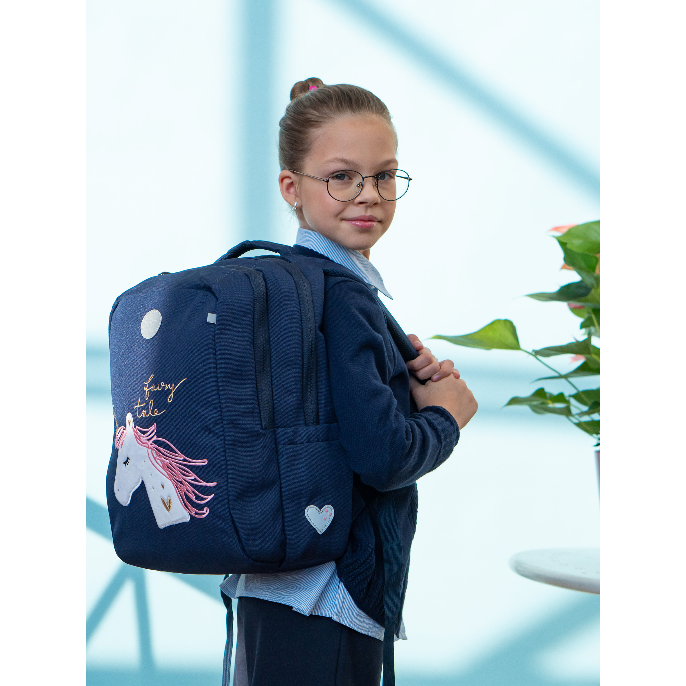 Рюкзак Grizzly Единорог - фото 7