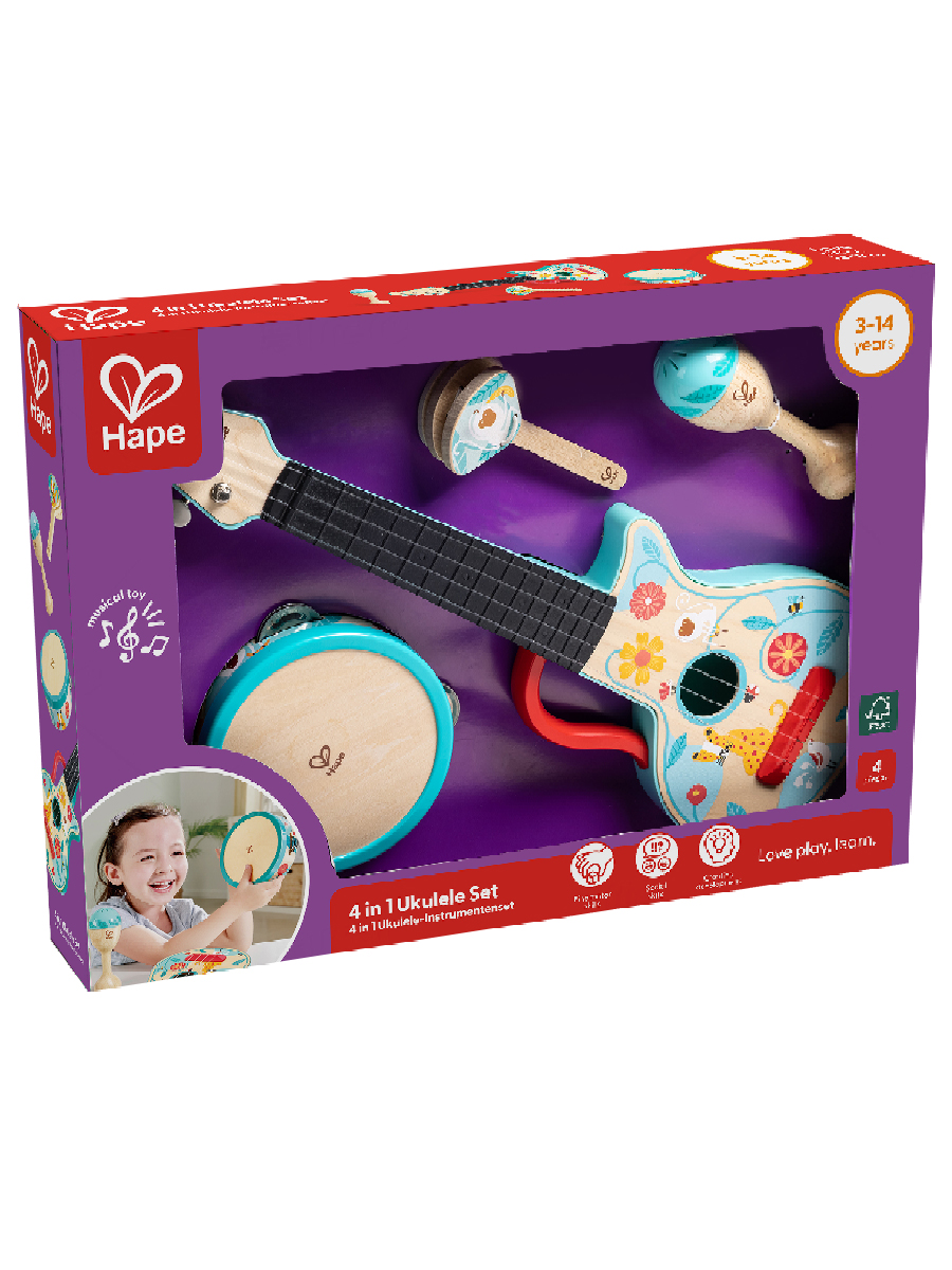 Игрушка музыкальная Hape гитара - фото 8