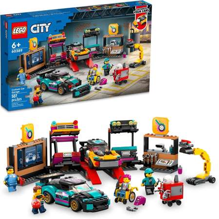 Конструктор LEGO City Гараж на заказ блочный