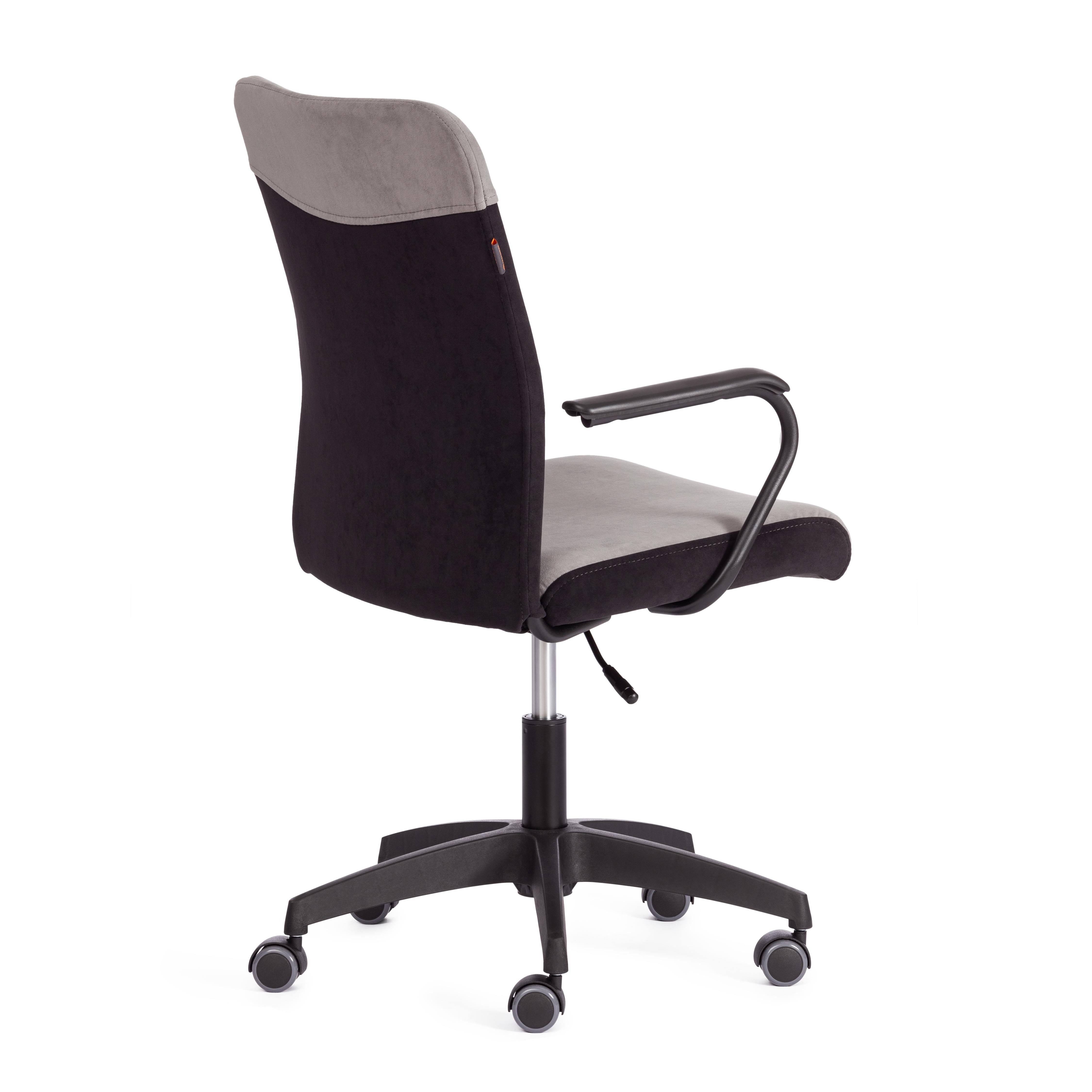 Компьютерное кресло TETCHAIR Флай флок серый черный - фото 4