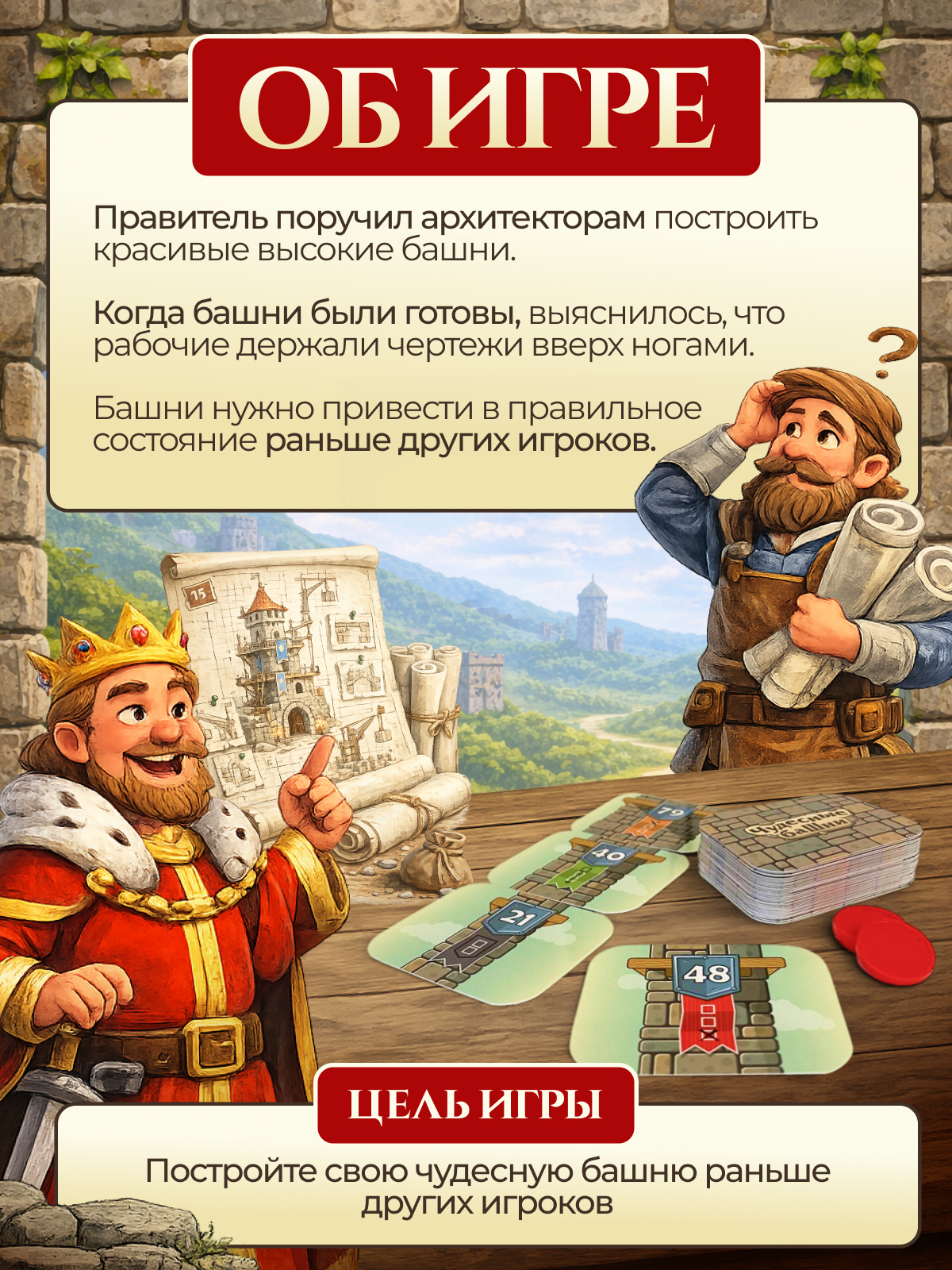 Карточная игра Нескучные игры Чудесные башни - фото 3