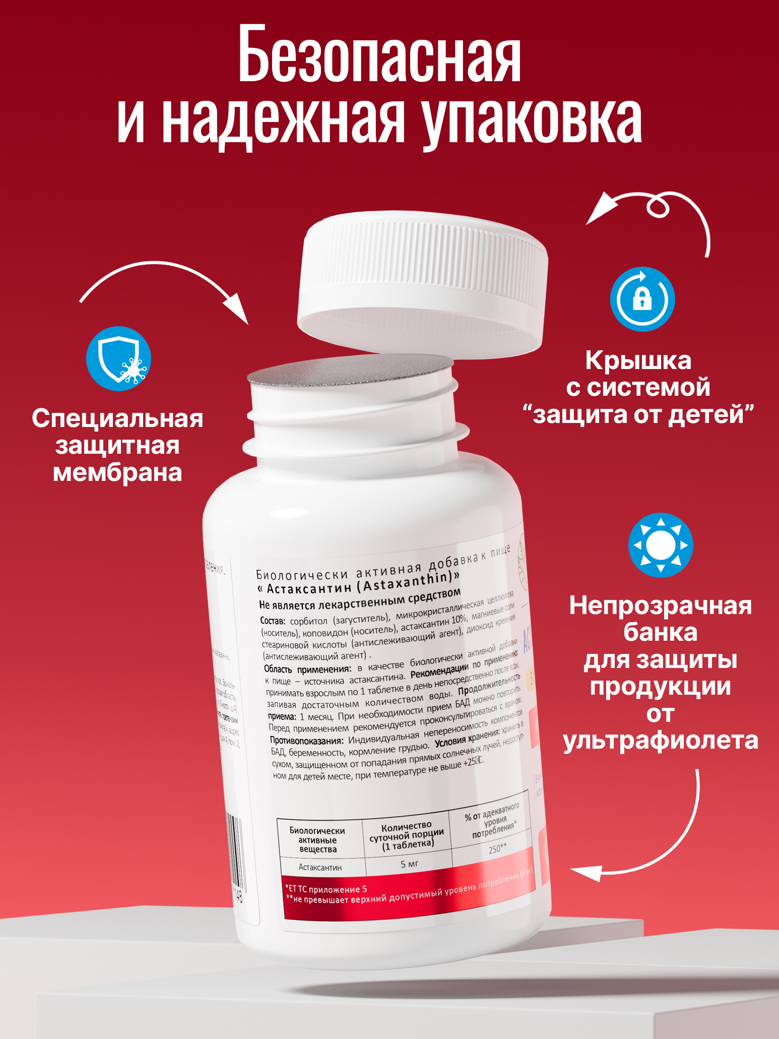 Астаксантин каротиноиды Green Leaf Formula для кожи для глаз антиоксидант против старения - фото 10