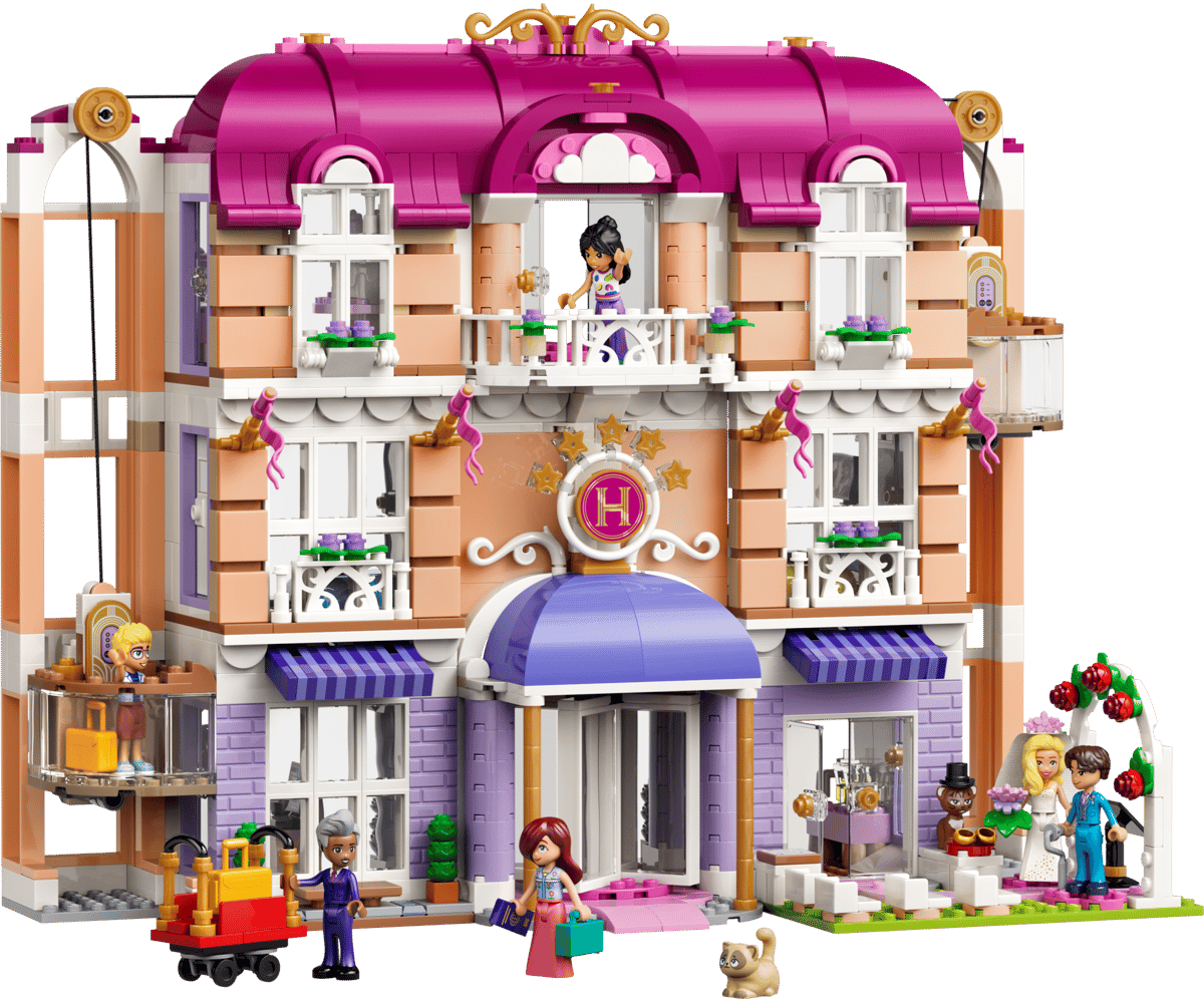 Конструктор LEGO Friends Гранд отель в Хартлэйк Сити 1406 дет. - фото 2