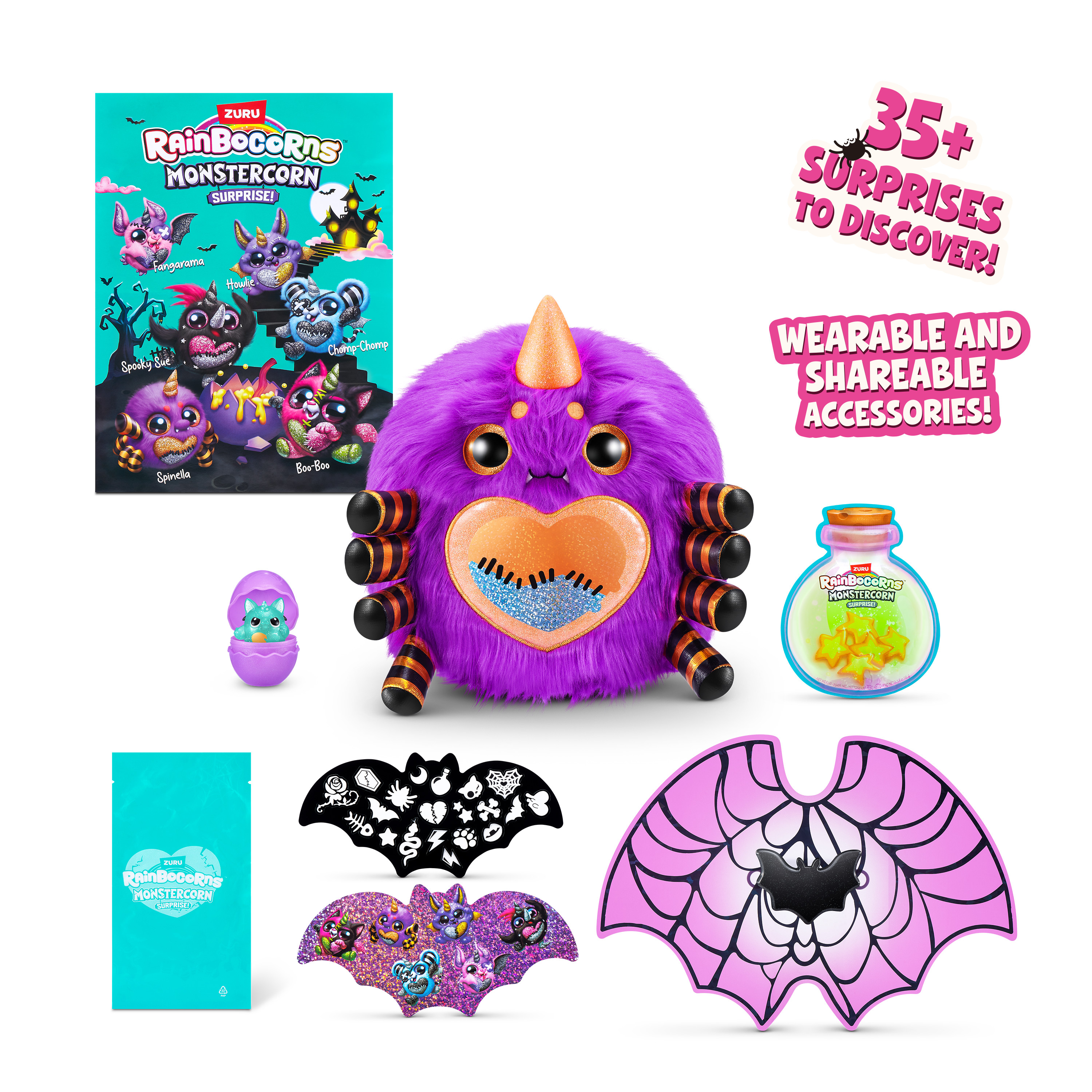 Фигурка Zuru Rainbocorns Monstercorn - фото 50