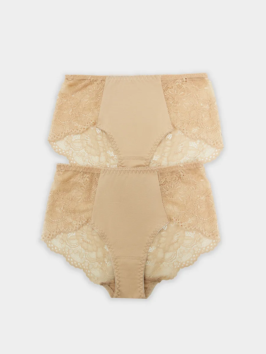 Трусы 2 шт Mark Formelle (Марк Формэль) 412417-2/обжаренный миндаль - фото 10