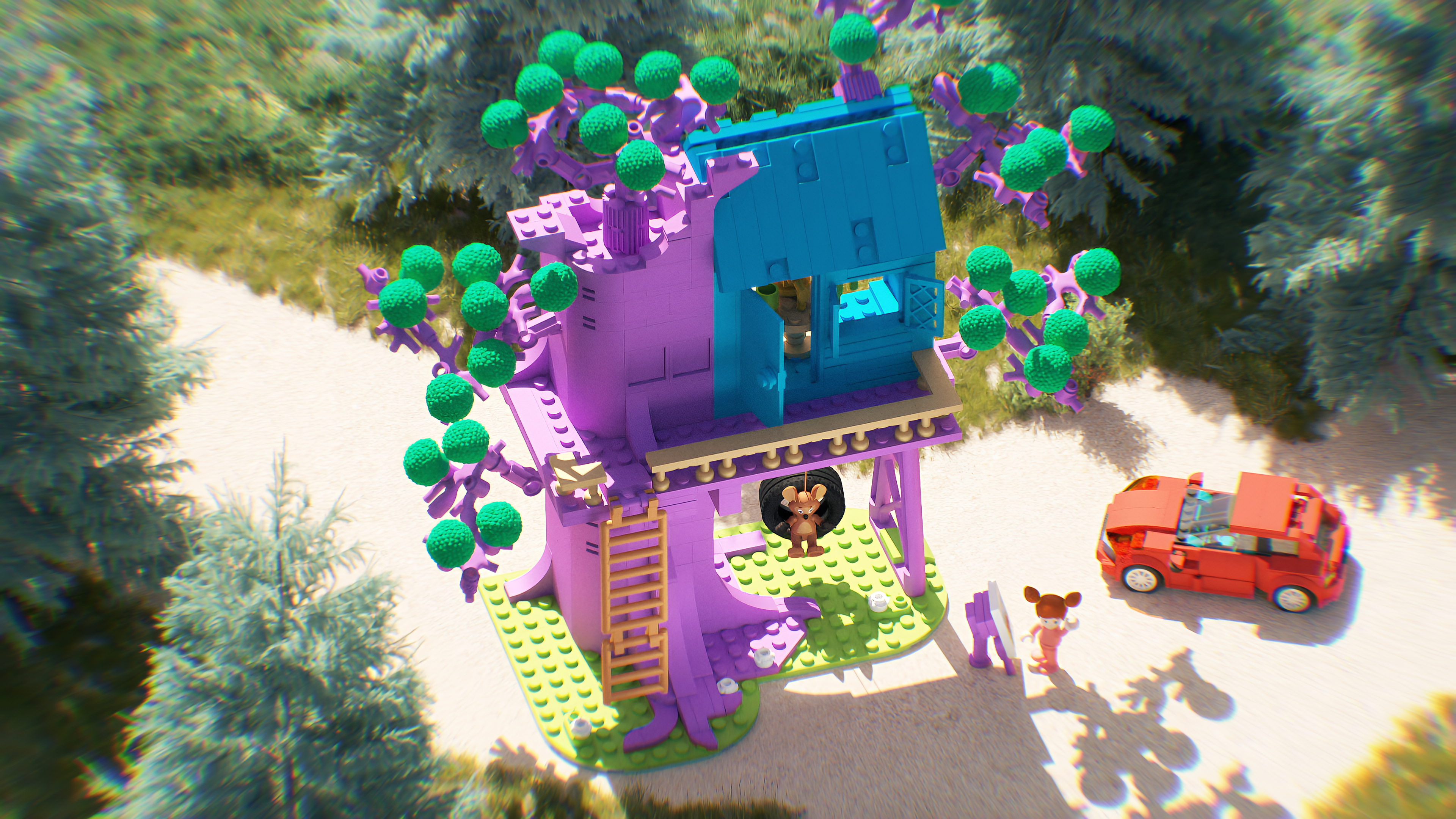 Конструктор Союзмультфильм Дом на дереве 459 дет. - фото 8