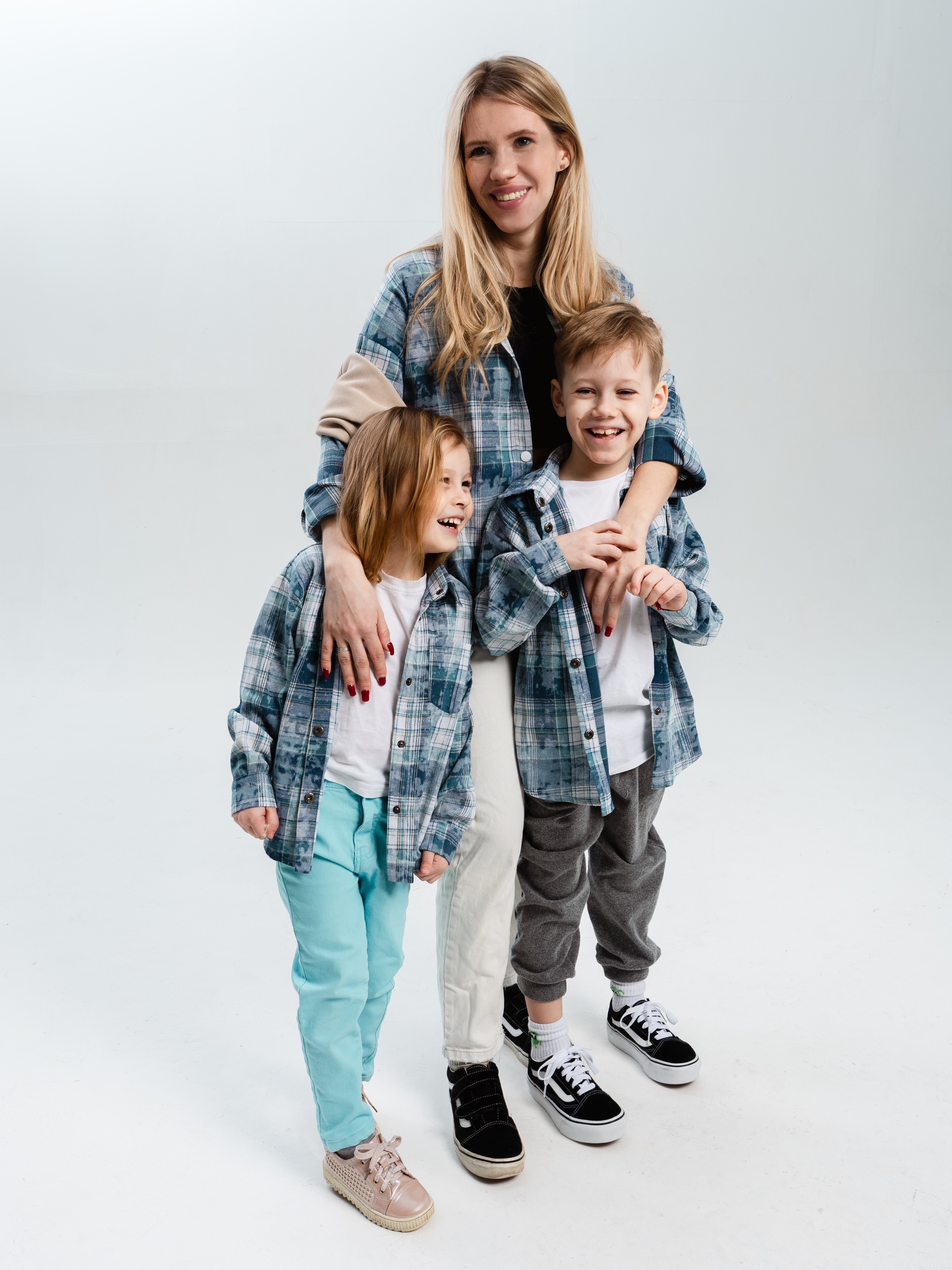 Рубашка Tiny Bestie голубаяваренка - фото 3