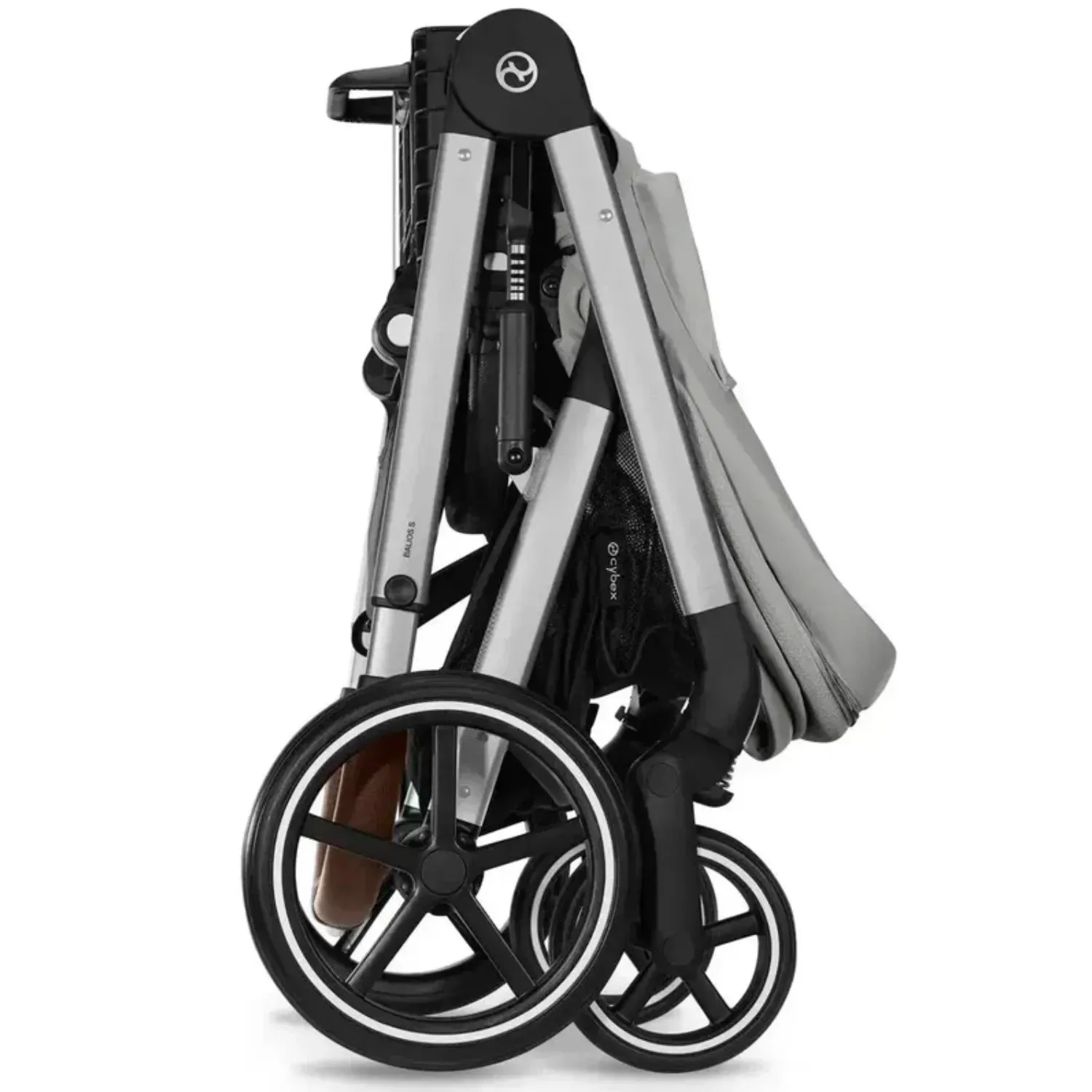 Коляска 2в1 Cybex Balios S Lux SLV серый - фото 10