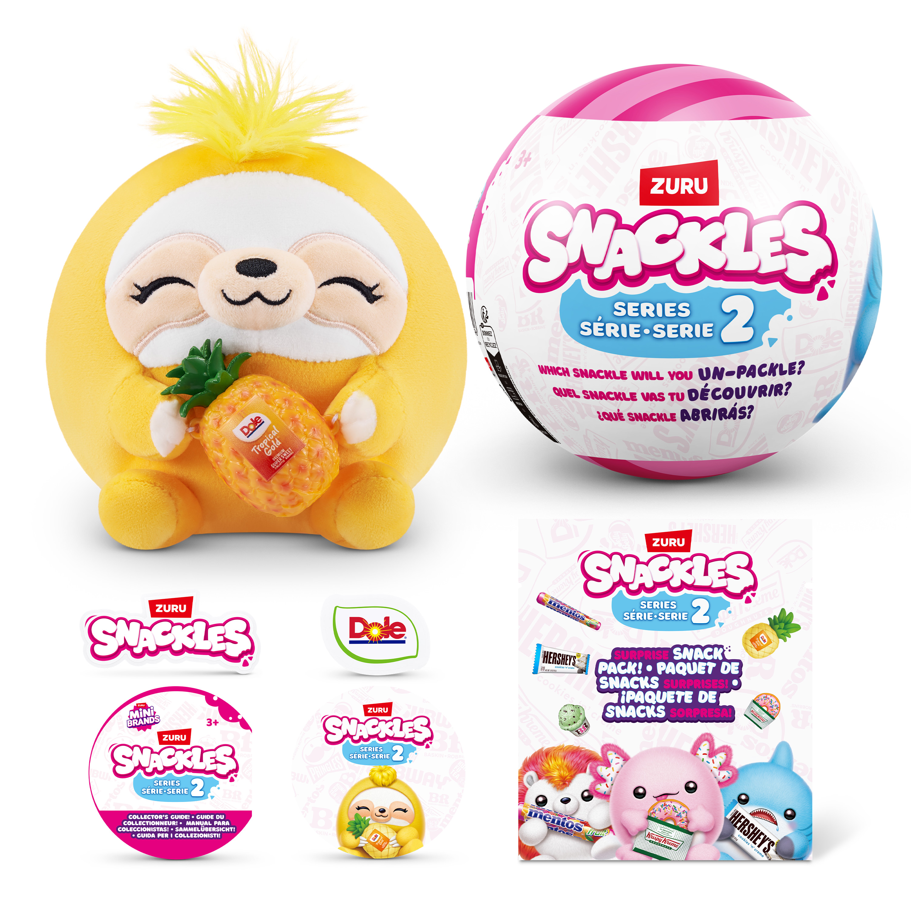 Игрушка Zuru Snackles в непрозрачной упаковке (Сюрприз) 77572GQ5-S2-S003-INT - фото 9