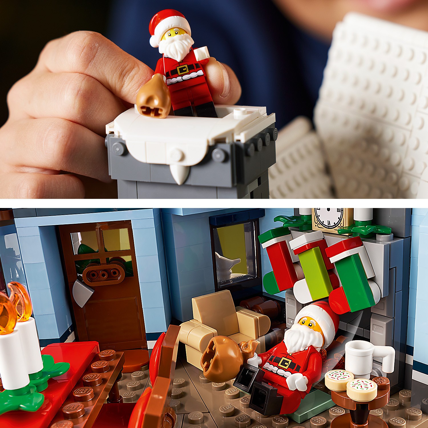 Конструктор LEGO Icons В ожидании Санты блочный - фото 7