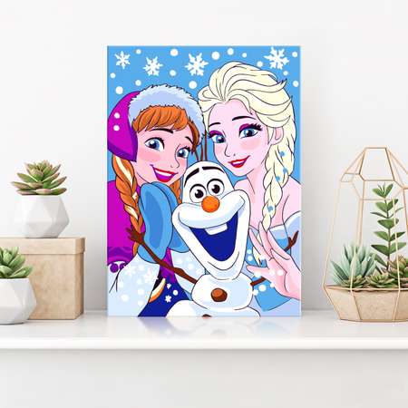 Картина по номерам Hobby Paint Анна Эльза Олаф в ассортименте