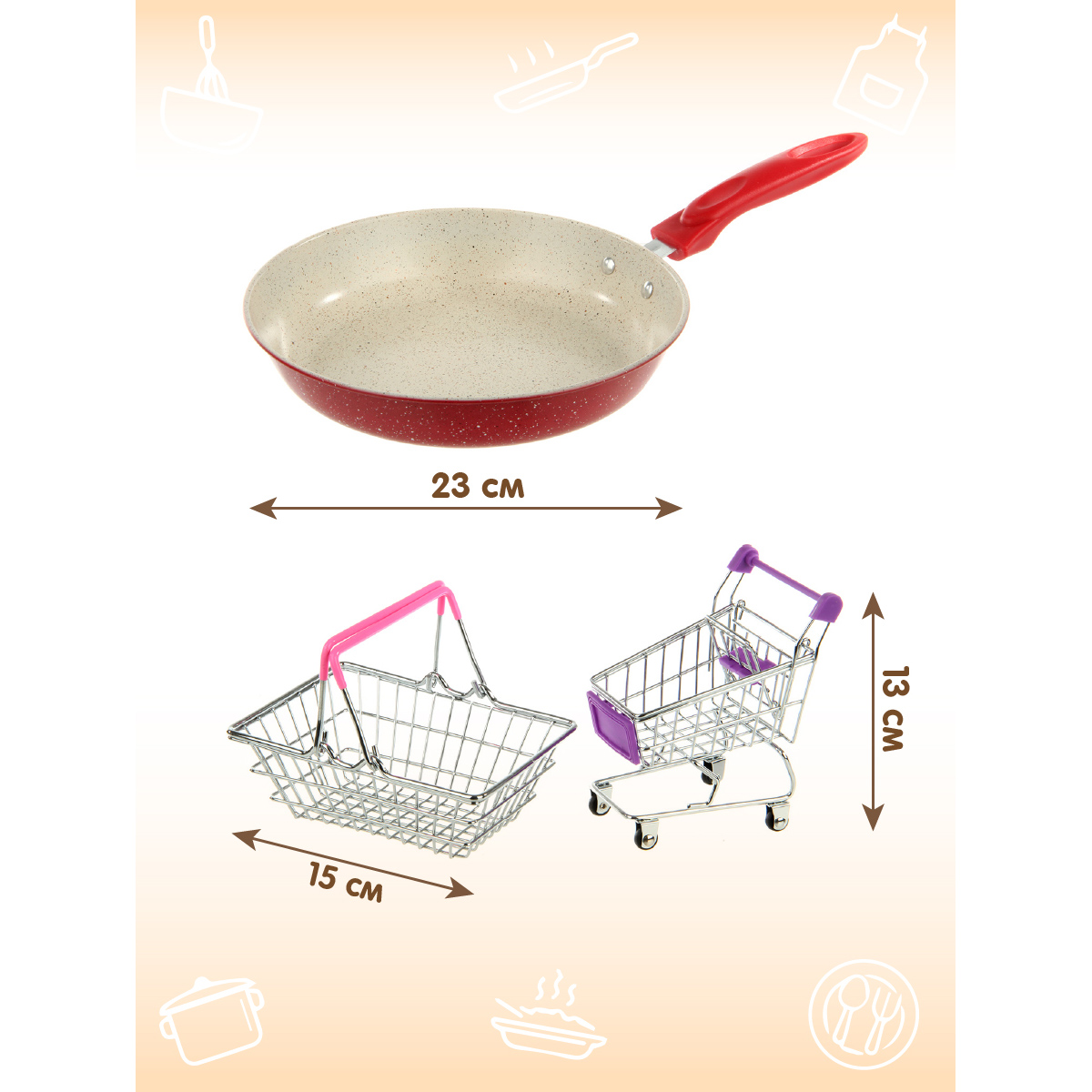 Игрушка Veld Co посуда, продукты - фото 2