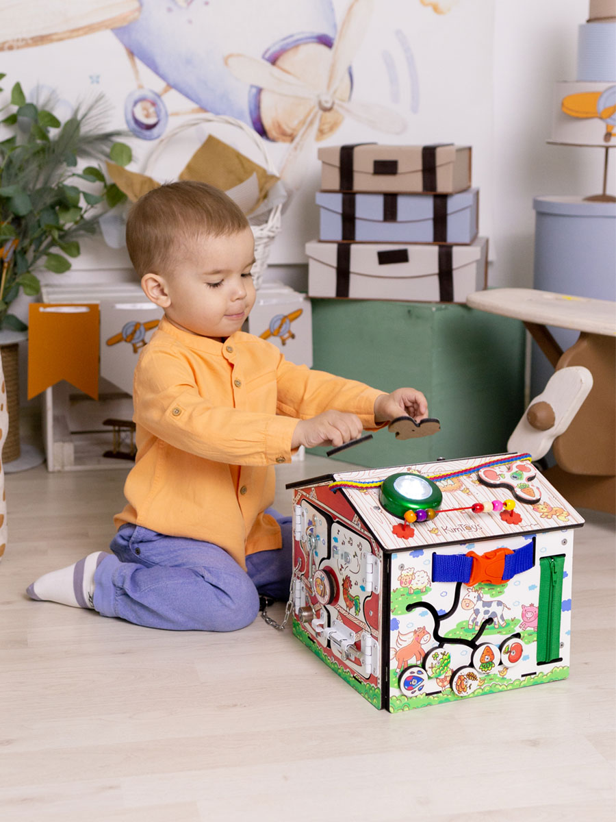 Игрушка KimToys бизиборд - фото 16