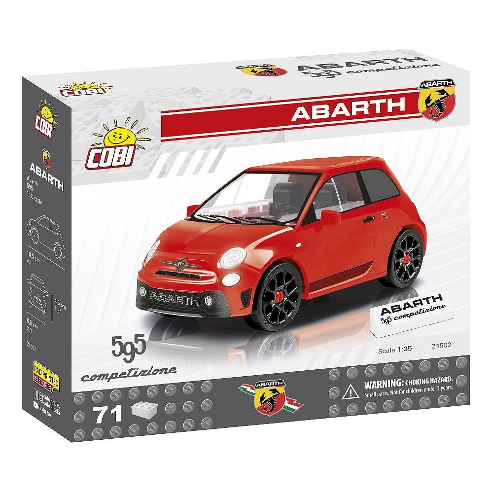 Конструктор COBI Автомобиль Abarth - фото 1