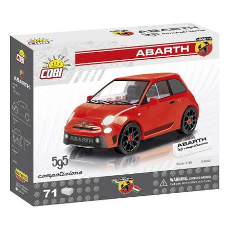 Конструктор COBI Автомобиль Abarth блочный