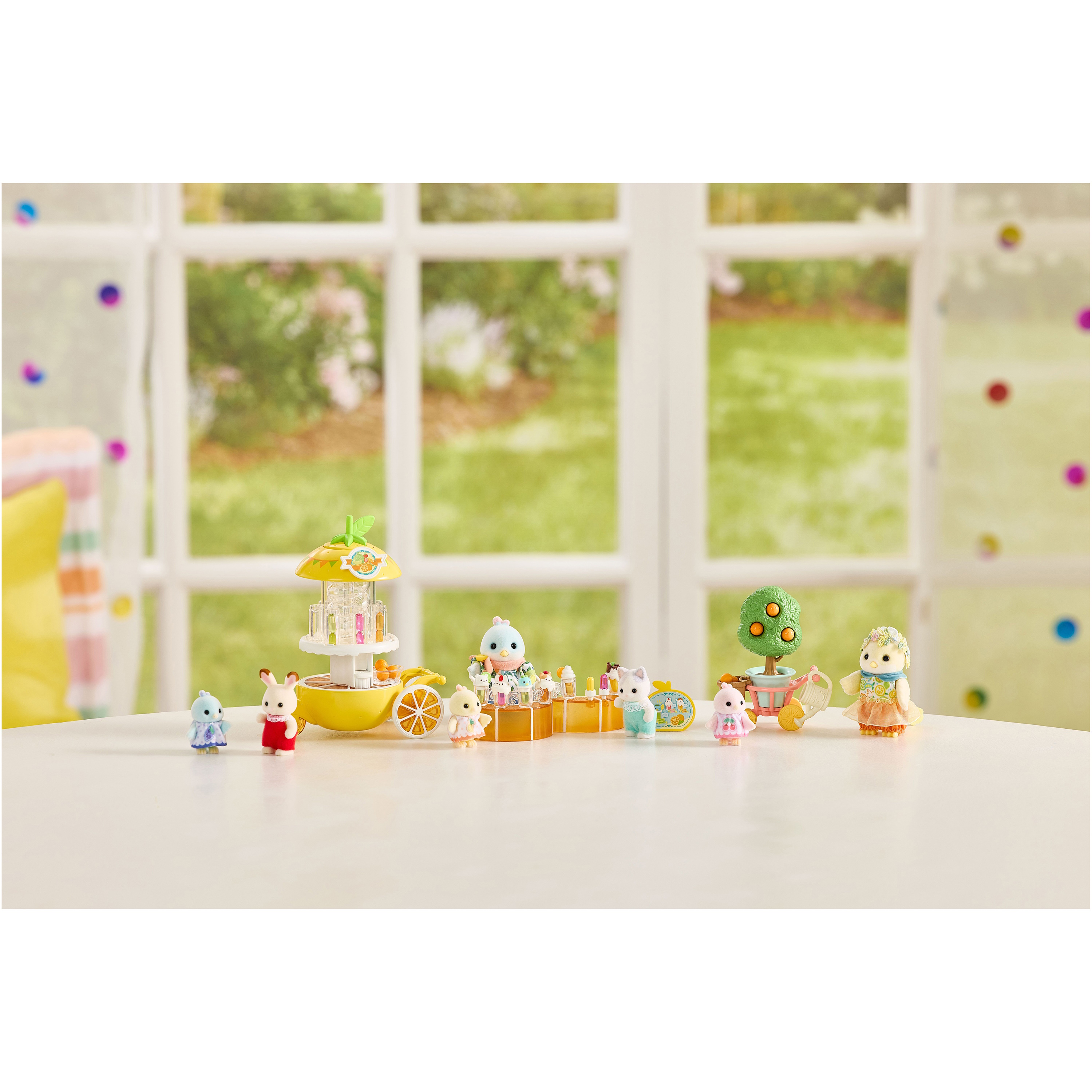 Игровой набор Sylvanian Families Семья цитрусовых птичек - фото 12