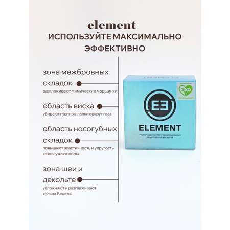 Патчи ELEMENT Ниацинамид 60 шт.