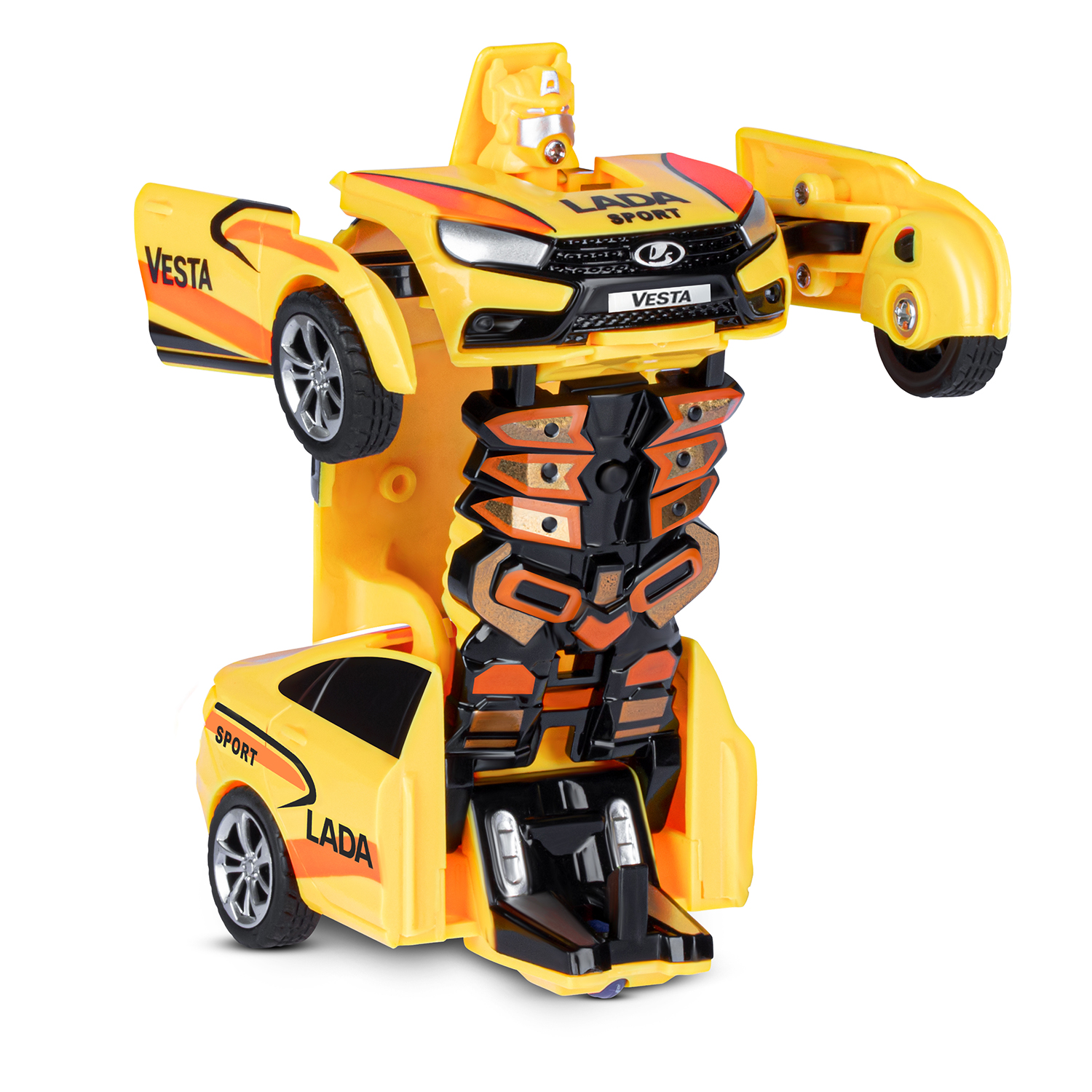 Фигурка AUTODRIVE Робот трансформер Машинка - фото 7