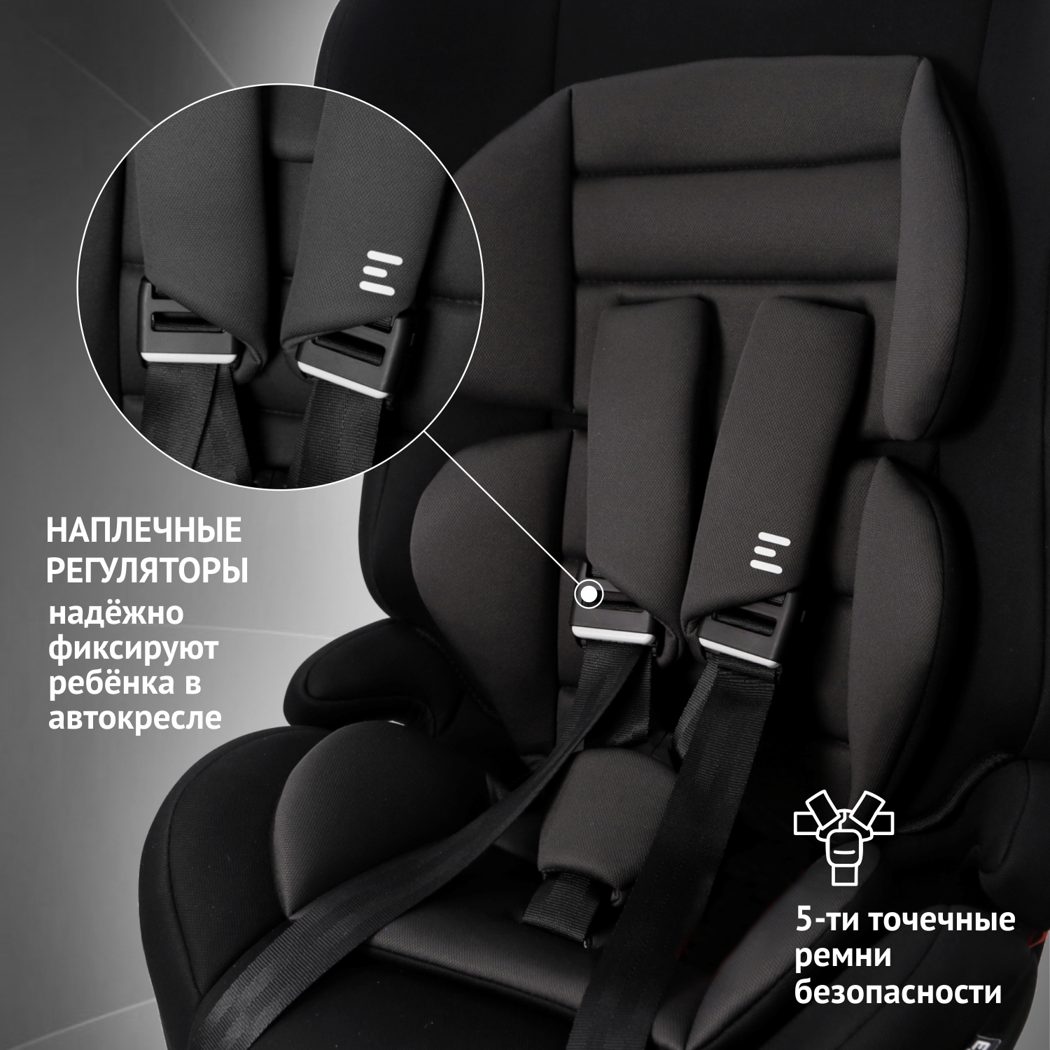 Автокресло Еду-Еду Lux 1/2/3 (9-36 кг) - фото 2