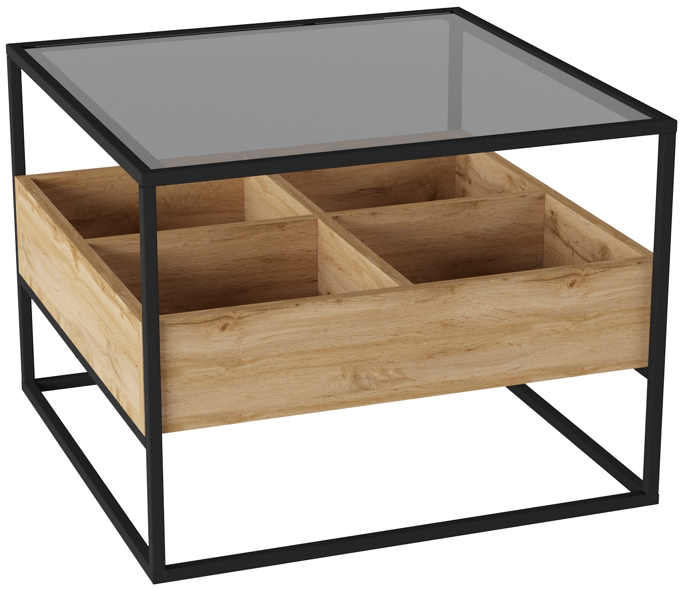 Стол журнальный КАЛИФОРНИЯ МЕБЕЛЬ Кассо СЖ01 Дуб вотан - фото 1