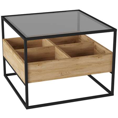 Стол журнальный КАЛИФОРНИЯ МЕБЕЛЬ Кассо СЖ01 Дуб вотан