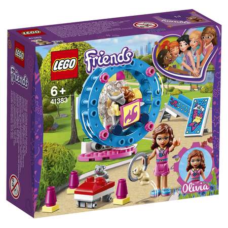 Конструктор LEGO Friends Игровая площадка хомяка Оливии блочный