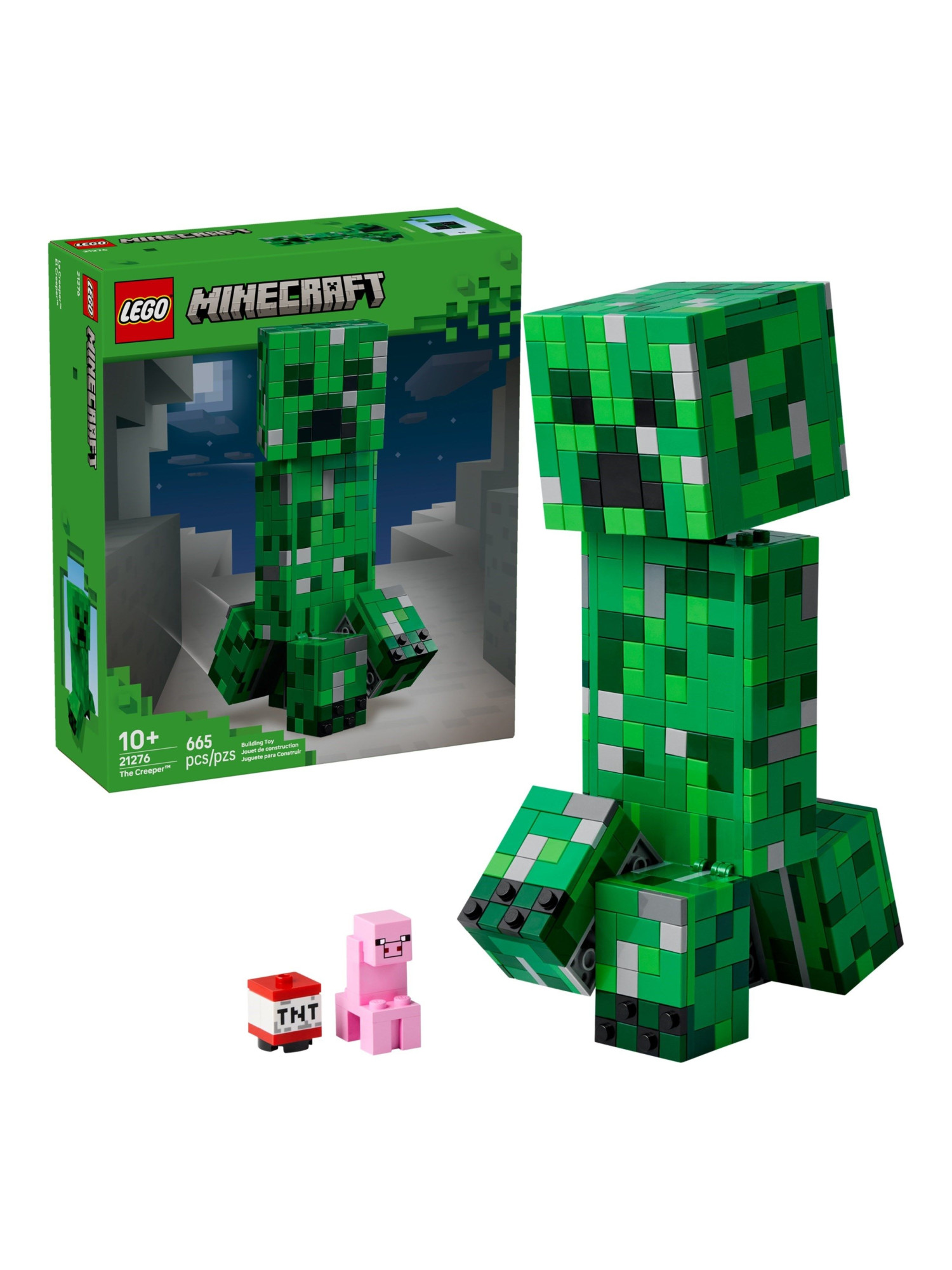 Конструктор LEGO Minecraft Крипер 665 дет. - фото 4